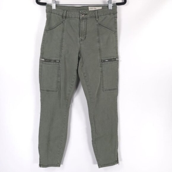Pistola Cargo Zip Pockets & Hem Skinny Pants P6952ED-PET Size 29